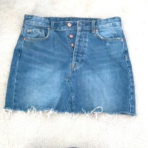 Jean skirt